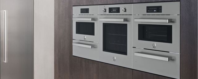front view of thermador built in ovens 