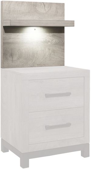  Homelegance® Zephyr Taupe Wall Panel for Nightstand