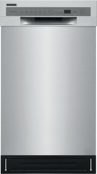 front view of the Frigidaire® 18" Stainless Steel Built In Dishwasher