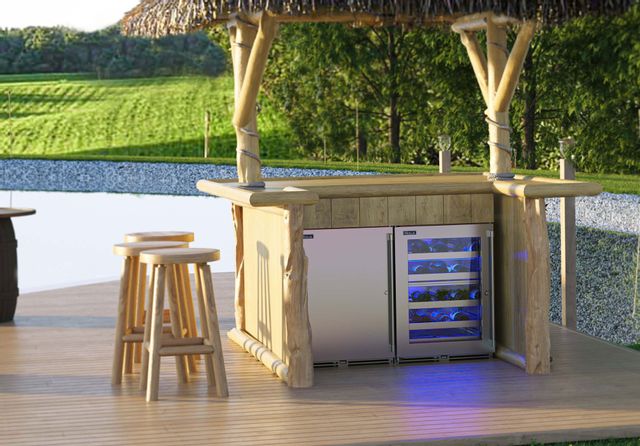 Perlick® Signature Series 3.1 Cu. Ft. Panel Ready Outdoor Beverage Center
