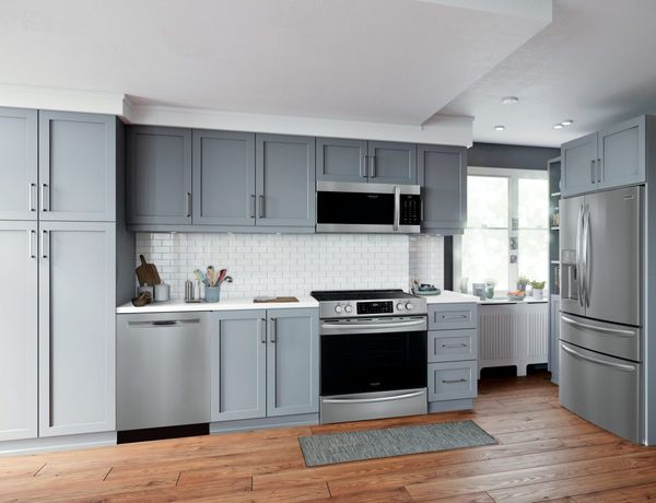 Kitchen featuring Frigidaire Gallery appliances, including range, refrigerator, and dishwasher