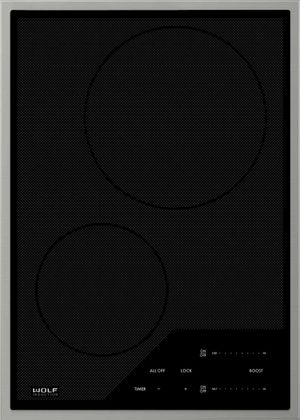 Wolf® 15" Stainless Steel Transitional Induction Cooktop