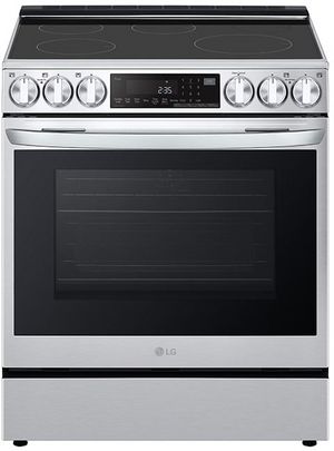 LG 30” PrintProof® Stainless Steel Slide In Induction Range
