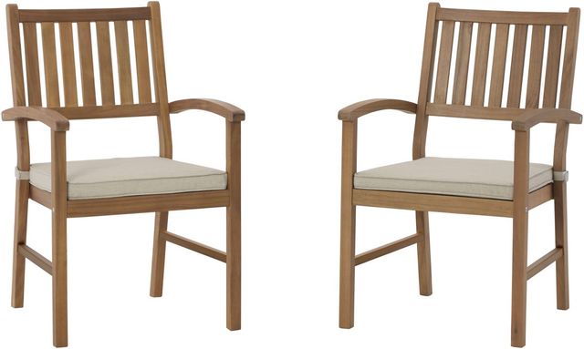 Signature Design by Ashley® Janiyah 2-Piece Light Brown Arm Chair Set