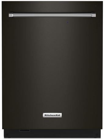 KitchenAid Black Stainless Steel dishwasher