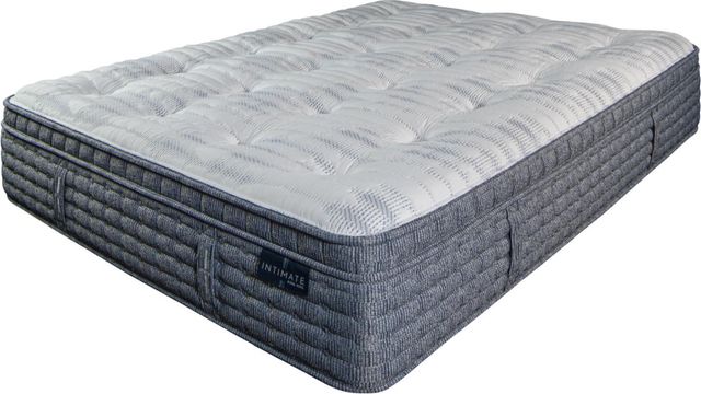 full view of King Koil Merida Wrapped Coil Euro Top Plush Queen Mattress