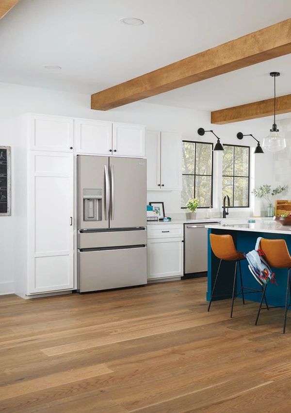 Frigidaire Gallery 36 in. 21.5 Cu. Ft. Smudge-Proof Stainless Steel Counter Depth French Door Refrigerator