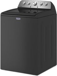 front view of the Maytag® 4.7 Cu. Ft. Volcano Black Top Load Washer