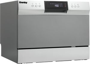 front view of the Danby® 22" Stainless Steel Countertop Dishwasher