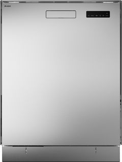 front view of the ASKO Logic Series 24" Stainless Steel Top Control Built In Dishwasher