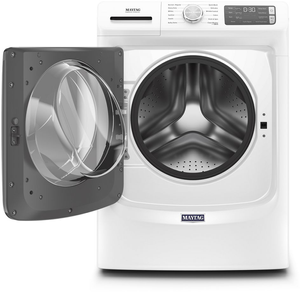 Maytag 4.8 Cu. Ft. White Front Load Washer