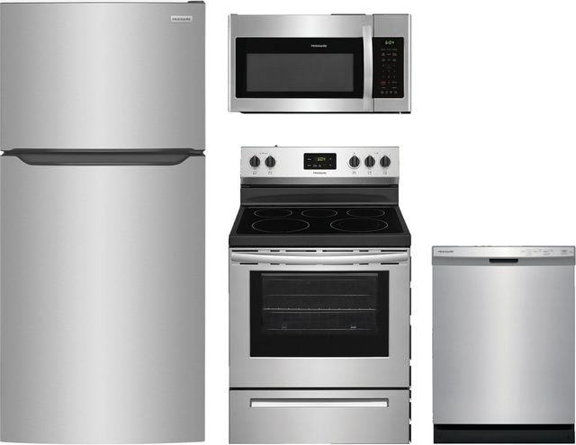 Frigidaire 4 Piece Stainless Steel Kitchen Package