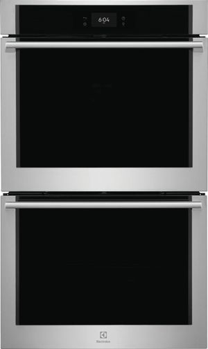 front view of the Electrolux 30" Stainless Steel Double Electric Wall Oven