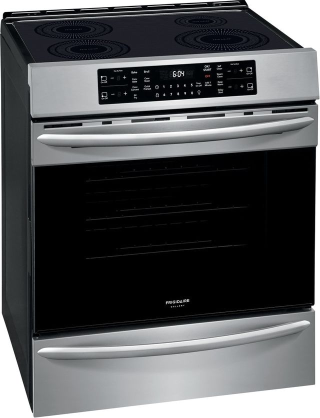Frigidaire Gallery 30" Stainless Steel Freestanding Induction Range with Air Fry