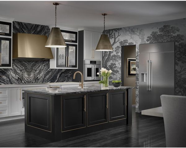 High End Kitchen featuring Monogram Appliances