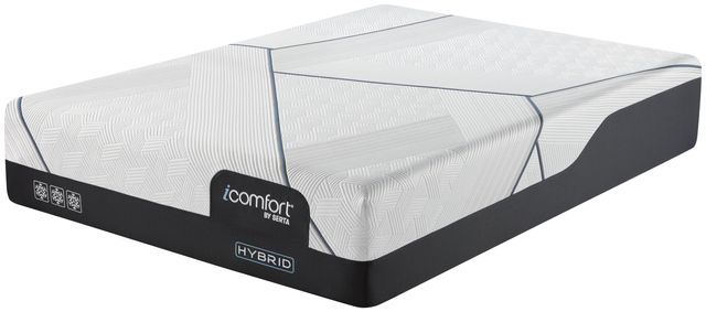 Front view of the Serta iComfort CF3000 hybrid mattress 