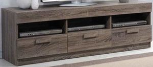 front view of the ACME Furniture Alvin Brown TV Stand