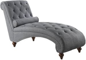 Homelegance Bonne Gray Chaise