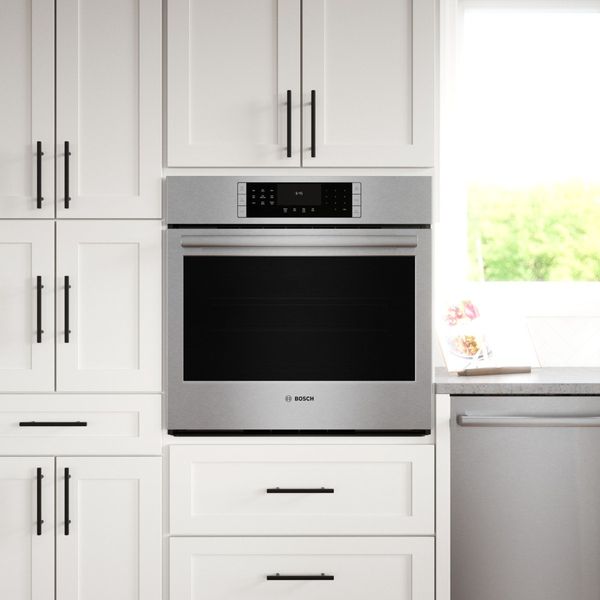 Bosch 800 Series 30" Stainless Steel Single Electric Wall Oven