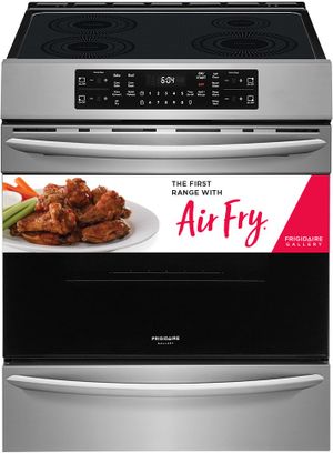 Frigidaire Gallery® 30" Stainless Steel Freestanding Induction Range with Air Fry Model #: FGIH3047VF