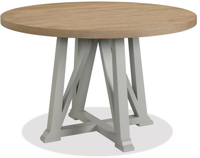 Riverside Furniture Osborne Gray Skies Round Table
