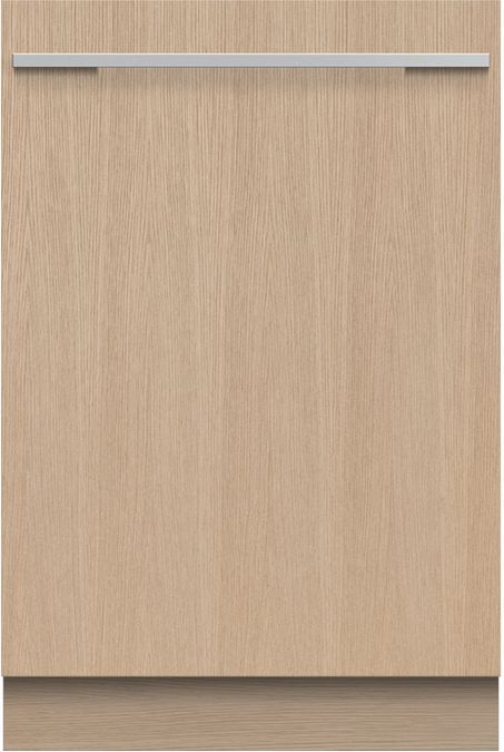 Fisher & Paykel dishwasher with wood panel