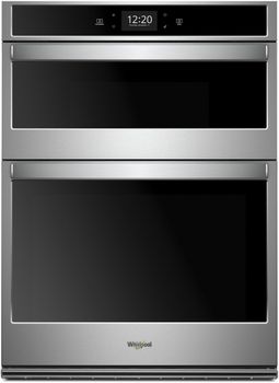 Whirlpool 30” Stainless Steel Smart Combination Wall Oven