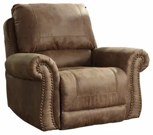 front view of the Signature Design by Ashley® Larkinhurst Earth Rocker Recliner