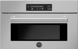 front view of the https://www.johnsabc.com/product/bertazzoni-professional-series-30-stainless-steel-convection-steam-oven-prof30csex-498747