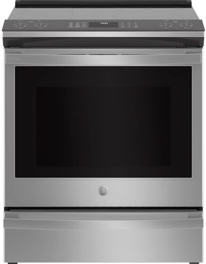 GE Profile™ 30" Fingerprint Resistant Stainless Steel Slide In Induction Range