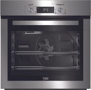 Beko 24" Fingerprint Free Stainless Steel Electric Built In Single Oven