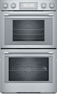 front view of the Thermador® Professional 30" Stainless Steel Electric Built In Double Oven