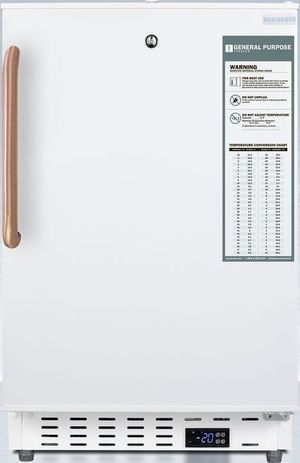Accucold 2.5 Cu. Ft. White Built in Vaccine All-Freezer