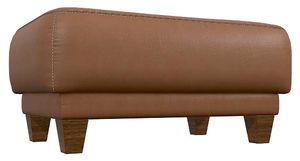 front lower view of the La-Z-Boy® Draper Oak Ottoman