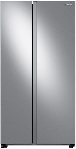 Samsung 22.6 Cu. Ft. Fingerprint Resistant Stainless Steel Counter Depth Side-by-Side Refrigerator Doors Closed