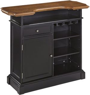 front view of the homestyles® Montauk Black Bar