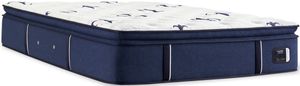 front angled view of the Stearns & Foster® Studio Wrapped Coil Medium Euro Pillow Top Queen Mattress
