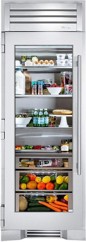 True® 19.7 Cu. Ft. Stainless Steel Built In Column Refrigerator