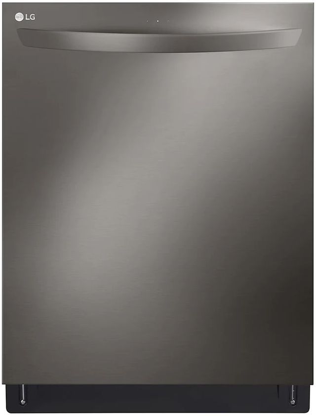LG 24" Black Stainless Steel Smart Top Control Built In Dishwasher 