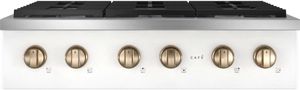 Café 36" Matte White Gas Rangetop