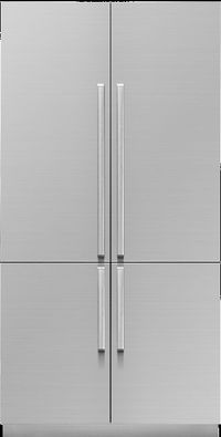 front view of the Dacor® 23.5 Cu. Ft. Panel Ready Built In French Door Refrigerator