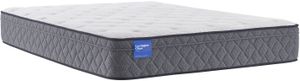 front left view of the Sealy® Carrington Chase Belgrave Top Plush Queen Mattress