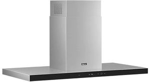 front view of the Dacor® 54" Silver Stainless Island Range Hood