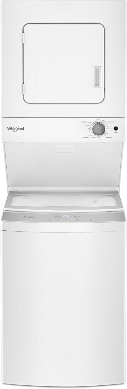 whirlpool stacked laundry