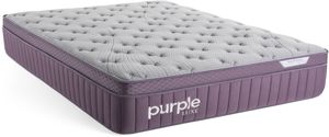 view of the Purple® Luxe RejuvenatePlus™ Grid Technology Medium Plush Pillow Top Queen Mattress in a Box