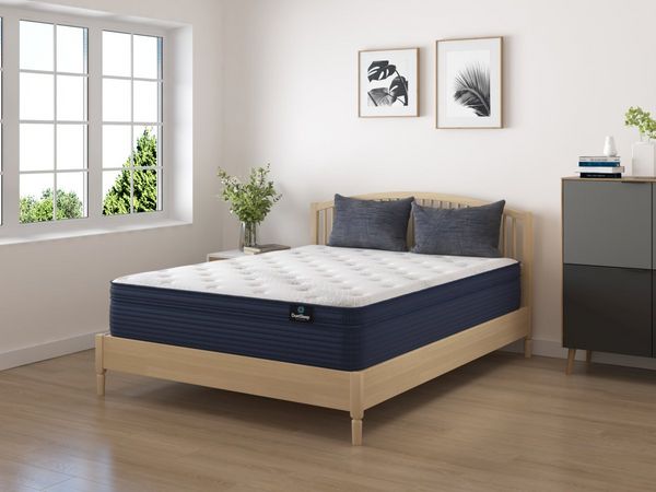 Restonic® DuetSleep by Visionary Sleep Somerset Wrapped Coil Plush Euro Top King Mattress