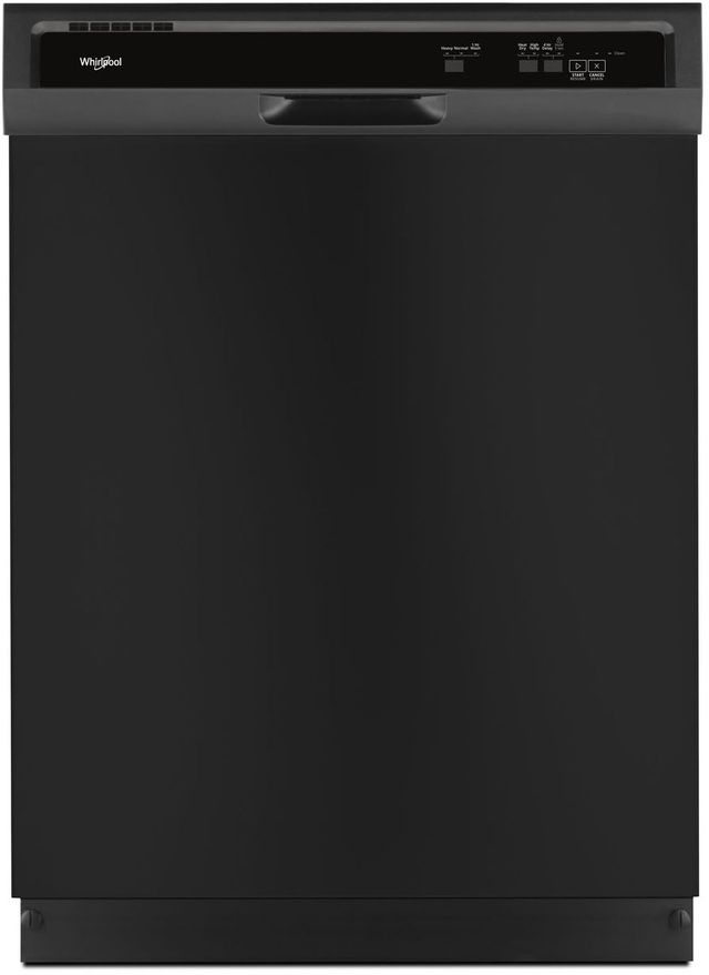 Whirlpool® 24" Built In Dishwasher-Black