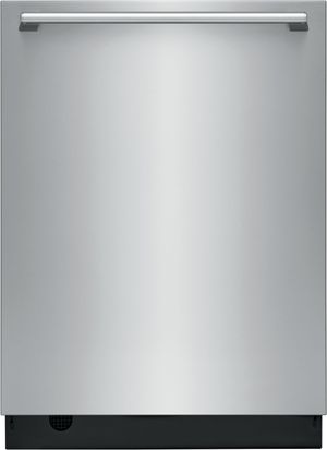 front view of the Electrolux 24" Stainless Steel Top Control Built In Dishwasher