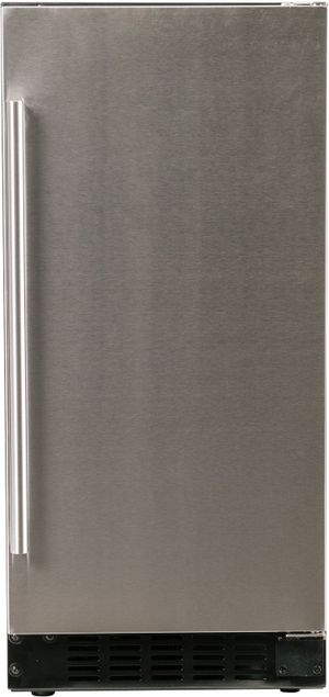 front view of the Azure 3.0 Cu. Ft. Stainless Steel Under the Counter Refrigerator