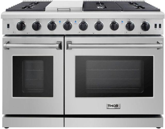 48" THOR Kitchen® LRG4807ULP Stainless Steel Pro-Style Gas Range